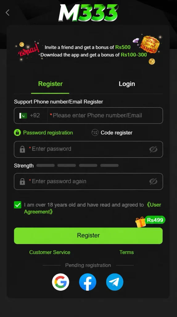 M333 Register